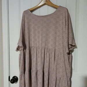 EUC plus size tiered tunic/ mini dress